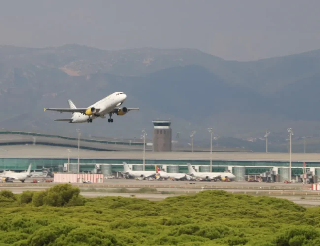 Puente prevé cambios en la trayectoria de los aviones para reducir el ruido en Barajas y El Prat