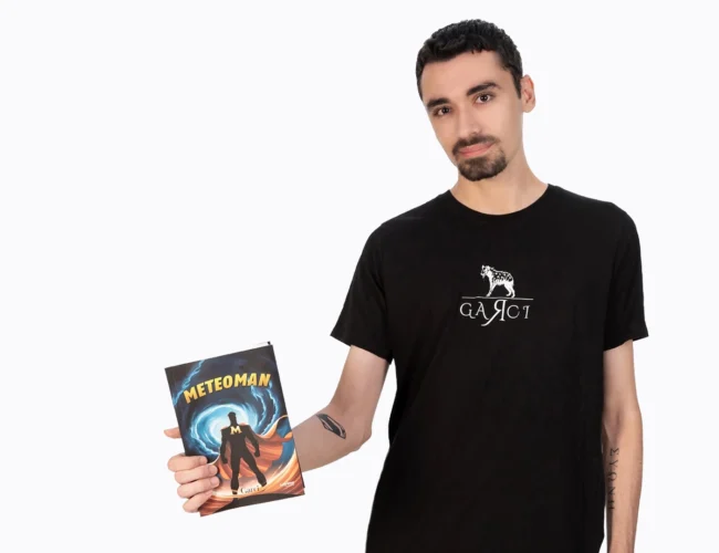 Garci presenta ‘Meteoman’, una épica historia de superhéroes con profundidad filosófica
