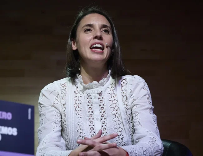 Irene Montero critica al juez del caso Errejón por el interrogatorio a Mouliáa: &quot;Exigir resistencia expresa es cultura de la violación&quot;