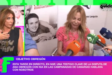 El regalo que Ana Obregón le hizo a María Patiño para darle suerte: &quot;Intuyó que estaba mal y se metió en una tienda de Cavalli&quot;