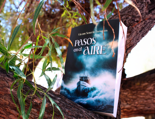 Vicente Senerio Zaragoza presenta su segunda novela con una historia humana sobre los estragos de la guerra