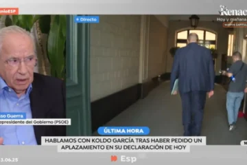 Alfonso Guerra: &quot;Hay que elegir entre proteger a Pedro Sánchez o al PSOE, las dos cosas no son compatibles&quot;