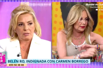 Belén Ro se enfada con Carmen Borrego por no contar con ella en el homenaje a María Teresa Campos: &quot;Me parece insólito&quot;