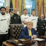 El incómodo momento de Trump con la Juventus sobre los deportistas trans: &quot;¿Una mujer podría formar parte de tu equipo?&quot;