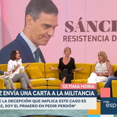 Susanna Griso: &quot;¿Os creéis que Pedro Sánchez haya convivido once años con estos señores y no supiera que eran unos puteros?&quot;