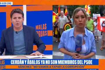 La queja de Cintora por lo sucedido con una reportera de 'Malas lenguas': &quot;No nos dejan trabajar&quot;