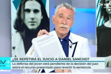Marcos García-Montes muestra el recurso de apelación contra la sentencia de Daniel Sancho: &quot;En dos o tres años volverá a España&quot;