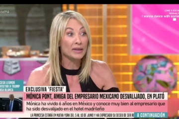 Mónica Pont, desesperada y entre lágrimas, abandona 'Fiesta': &quot;Tengo ganas de devolver&quot;