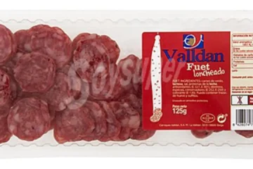 Alerta alimentaria por la presencia de salmonella en fuet loncheado procedente de España