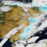 Más calor y tormentas de granizo a parte de España en las próximas horas: cinco comunidades en alerta