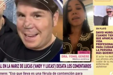 Lucas, de Andy y Lucas, sorprende con un nuevo cambio en su nariz: «Está teniendo una degeneración estética»