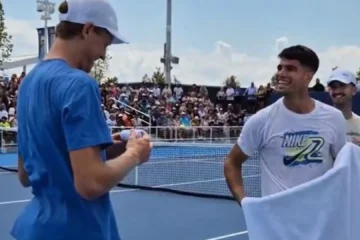 Primera toma de contacto de Alcaraz con Cincinnati: arranca los entrenamientos y se reencuentra con Sinner
