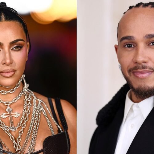 Kim Kardashian y Lewis Hamilton alimentan los rumores de su relación en la Super Bowl