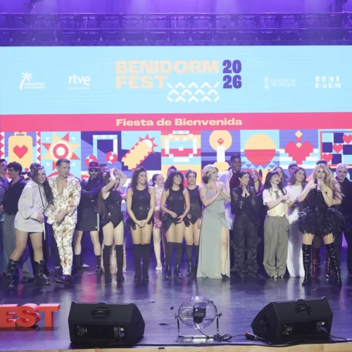 Benidorm Fest 2026 se prepara con la Gala de Bienvenida, en fotos