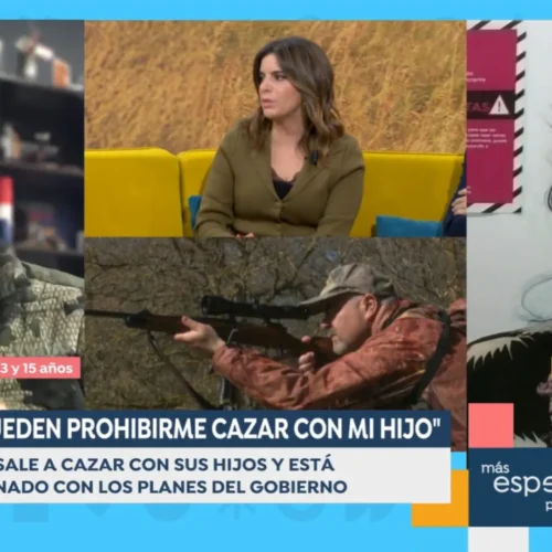 Raúl, cazador, sobre la prohibición de que los menores participen en esta actividad: «Va contra los valores del mundo rural»