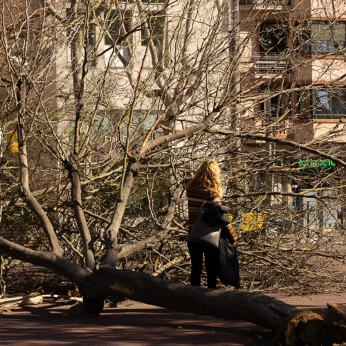 La borrasca Nils se cobra la primera víctima: muere la mujer que estaba crítica en Barcelona tras caerle el techo de una nave