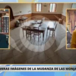 Las imágenes del monasterio de las clarisas de Belorado: «Se han llevado sus cosas, pero los bienes de la comunidad monástica, no»
