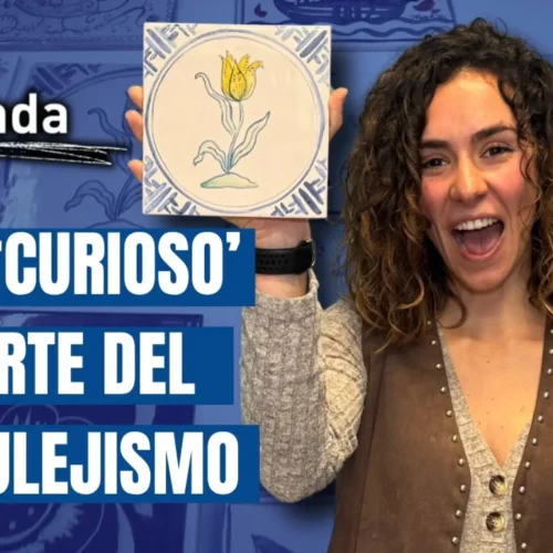 Infiltrada entre azulejos y pinceles: «Mi trabajo sirve para embellecer el mundo, no tiene un sentido práctico»