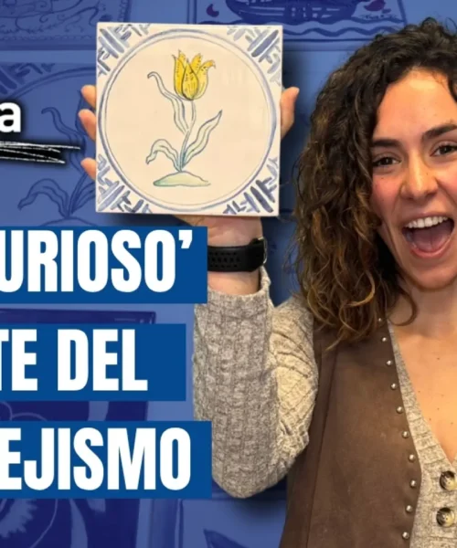 Infiltrada entre azulejos y pinceles: «Mi trabajo sirve para embellecer el mundo, no tiene un sentido práctico»