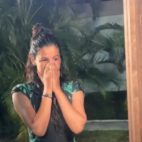 La reacción de Gabriella Guillén al verse en el espejo tras su paso por ‘Supervivientes’: »Espero que mi hijo me reconozca»