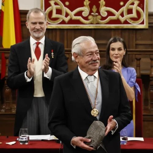 Gonzalo Celorio, al recoger el Premio Cervantes 2025: «La nacionalidad mexicana no puede disociarse de la historia española»