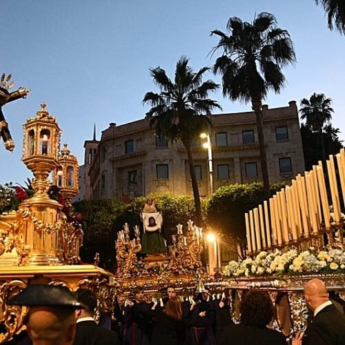El Encuentro de Almería, uno de los momentos más emocionantes de la Semana Santa andaluza