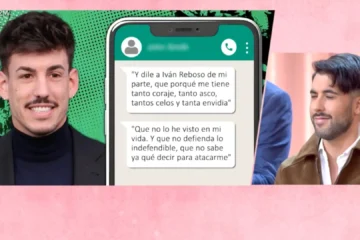 Iván Reboso responde en directo al mensaje de Luitingo: «Qué envidia te voy a tener»