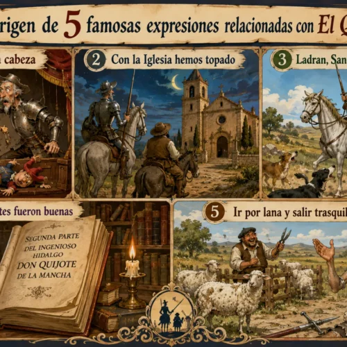 El origen de 5 famosas expresiones relacionadas con El Quijote