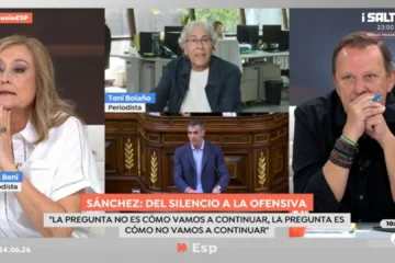 Tensión en ‘Espejo Público’ por el discurso de Feijóo contra Pedro Sánchez: «La corrupción está carcomiendo el sistema democrático»