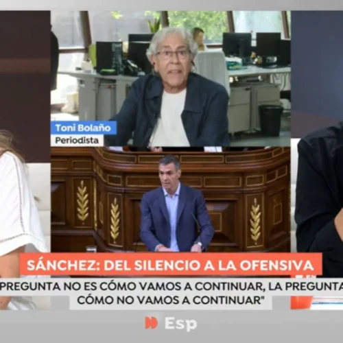 Tensión en ‘Espejo Público’ por el discurso de Feijóo contra Pedro Sánchez: «La corrupción está carcomiendo el sistema democrático»