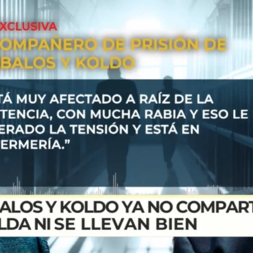 Un compañero de módulo de José Luis Ábalos y Koldo García: «El exasesor está en la enfermería»