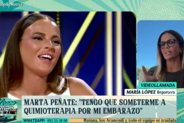Marta López actualiza el estado de salud de Marta Peñate: «Van a tener que ser dos o tres meses de quimio»
