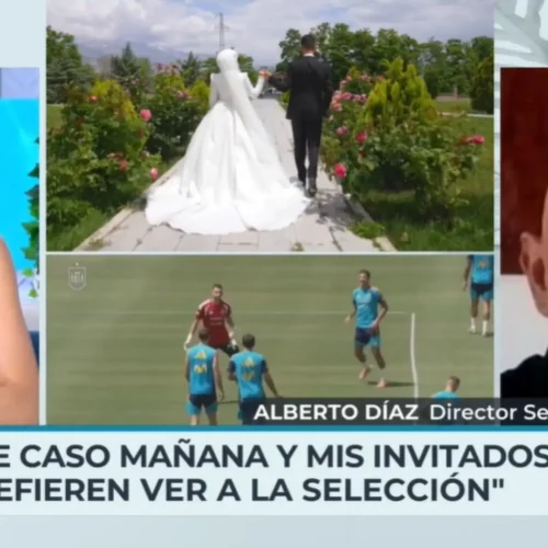 Un organizador de bodas, sobre la coincidencia con el partido de cuartos de final de la Selección: «Se instalan pantallas»