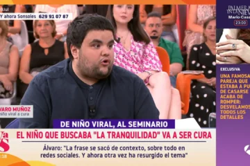Álvaro Muñoz, el niño de la piscina de Teruel que quiere ser sacerdote, sobre el acoso que sufrió: «He tratado de huir del mundo»