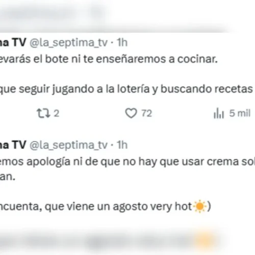 La Séptima TV enumera en redes el contenido con el que no va a contar en su cadena: sin bote, formatos de ficción o bulos