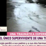 La tragedia de Sergio, el único superviviente de su familia en la riada de Biescas: «El grito de mi madre es mi último recuerdo»