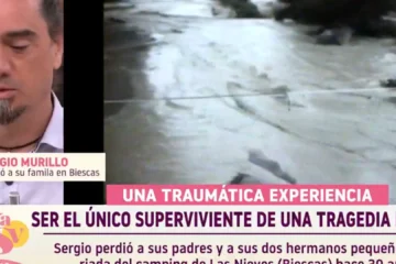 La tragedia de Sergio, el único superviviente de su familia en la riada de Biescas: «El grito de mi madre es mi último recuerdo»
