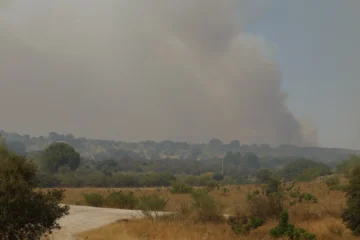 La indignación del alcalde de Navas del Rey, afectado por los incendios: «Esto está lleno de cámaras y la gente no puede volver a casa»