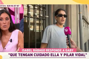 Isabel Rábago responde a Gabriela Guillén: «Tampoco hay que tomarse a la tremenda las cosas»