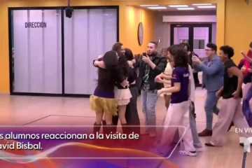 La inesperada visita de David Bisbal a los alumnos de ‘Operación Triunfo USA’: «Nunca seré profesor porque para ello hay que valer»
