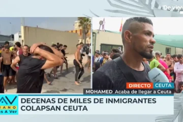 Mohamed, uno de los inmigrantes que ha llegado a Ceuta: «Prefiero jugarme la vida en el mar que vivir en Marruecos»
