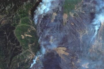 Los incendios también se combaten desde el espacio
