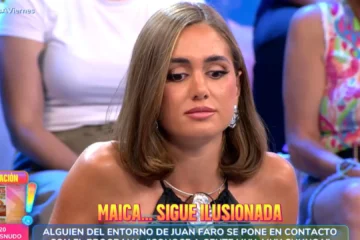 Maica Benedicto reacciona a las declaraciones de la exnovia de Juan Faro: «Qué va a decir una ex»