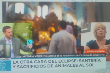 La Asociación de Víctimas de la Santería advierte sobre los rituales durante el eclipse: «Usarán aves de pluma blanca»