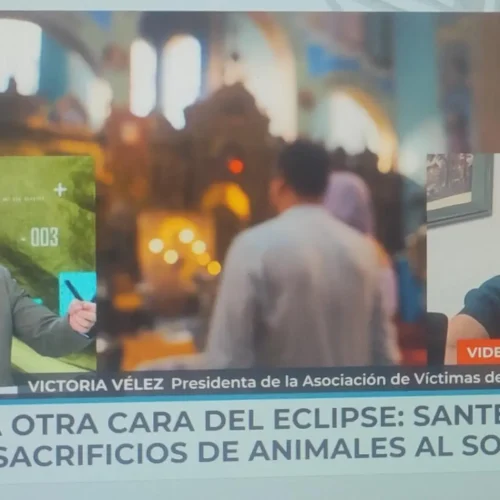 La Asociación de Víctimas de la Santería advierte sobre los rituales durante el eclipse: «Usarán aves de pluma blanca»