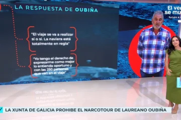Laureano Oubiña, empeñado en su ‘Ruta del Narcotráfico’: «Tengo derecho a expresarme con las 250 personas del viaje»