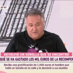 El hombre que devolvió el Sorolla perdido revela en qué se ha gastado los 1.000 euros de recompensa: «La cosa no está muy bien»