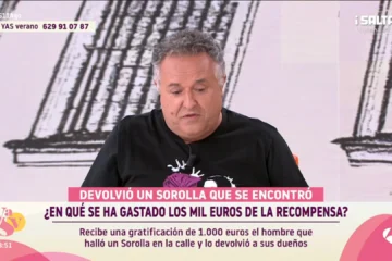 El hombre que devolvió el Sorolla perdido revela en qué se ha gastado los 1.000 euros de recompensa: «La cosa no está muy bien»