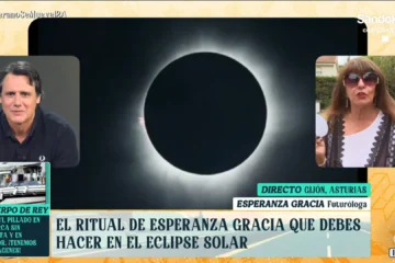 La recomendación de Esperanza Gracia ante el eclipse para pedir deseos: «Se cumplen la mitad de la cosas»