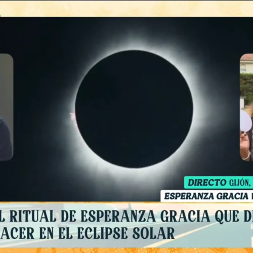 La recomendación de Esperanza Gracia ante el eclipse para pedir deseos: «Se cumplen la mitad de la cosas»